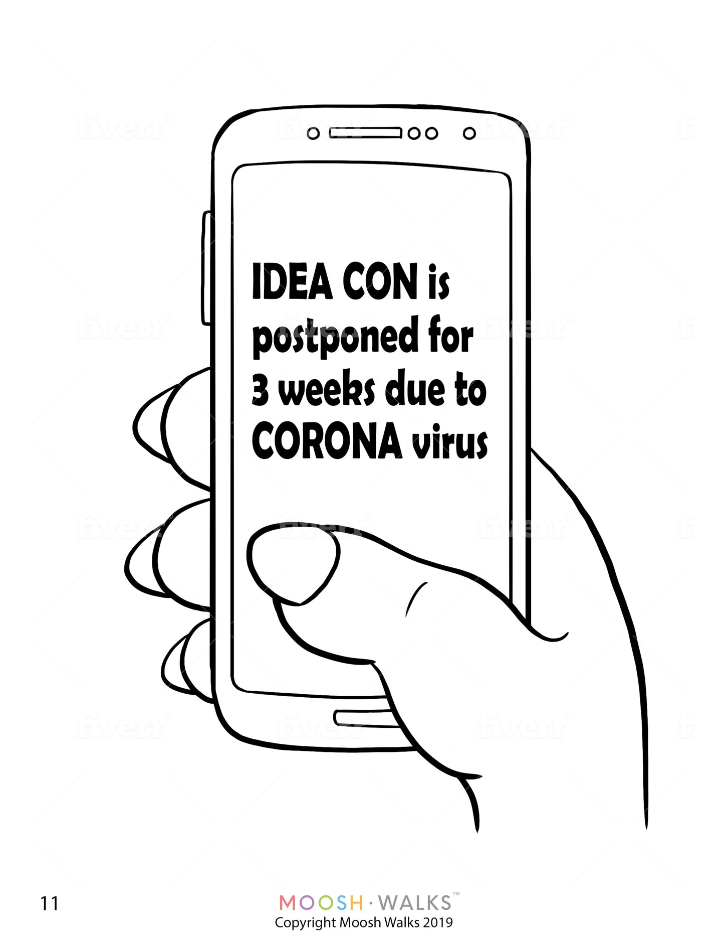 FAIL FORWARD - Coloring Book with story