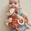 Bitzy Crinkle™ Sensory Crinkle Toy With Teether FOX